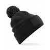 Winter hat - mod. B443:Black, 100% acrylic, Graphite Grey, One Size